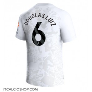 Aston Villa Douglas Luiz #6 Seconda Maglia 2023-24 Manica Corta